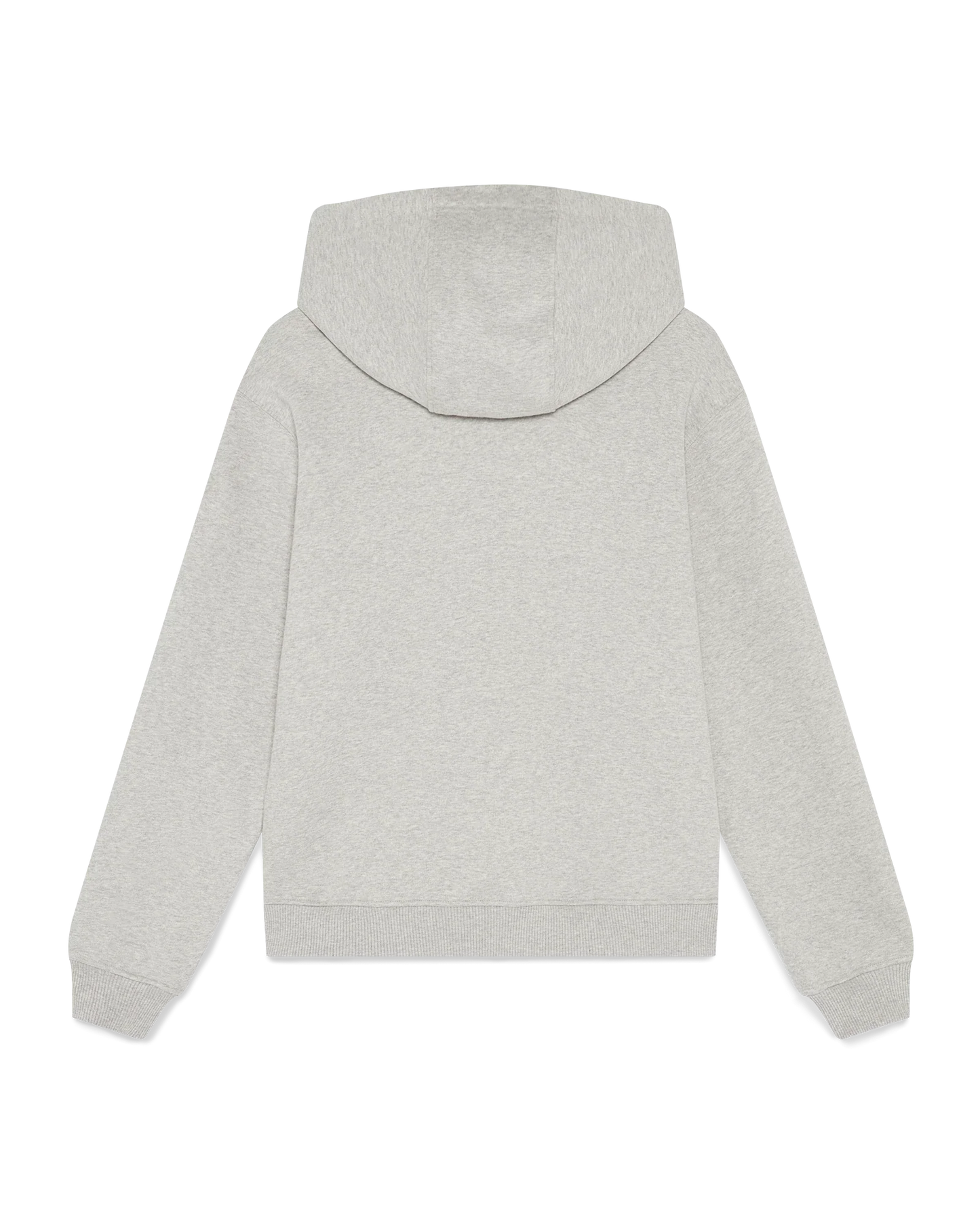 Cashmere Blend Zip-Up Hooded Sweatshirt