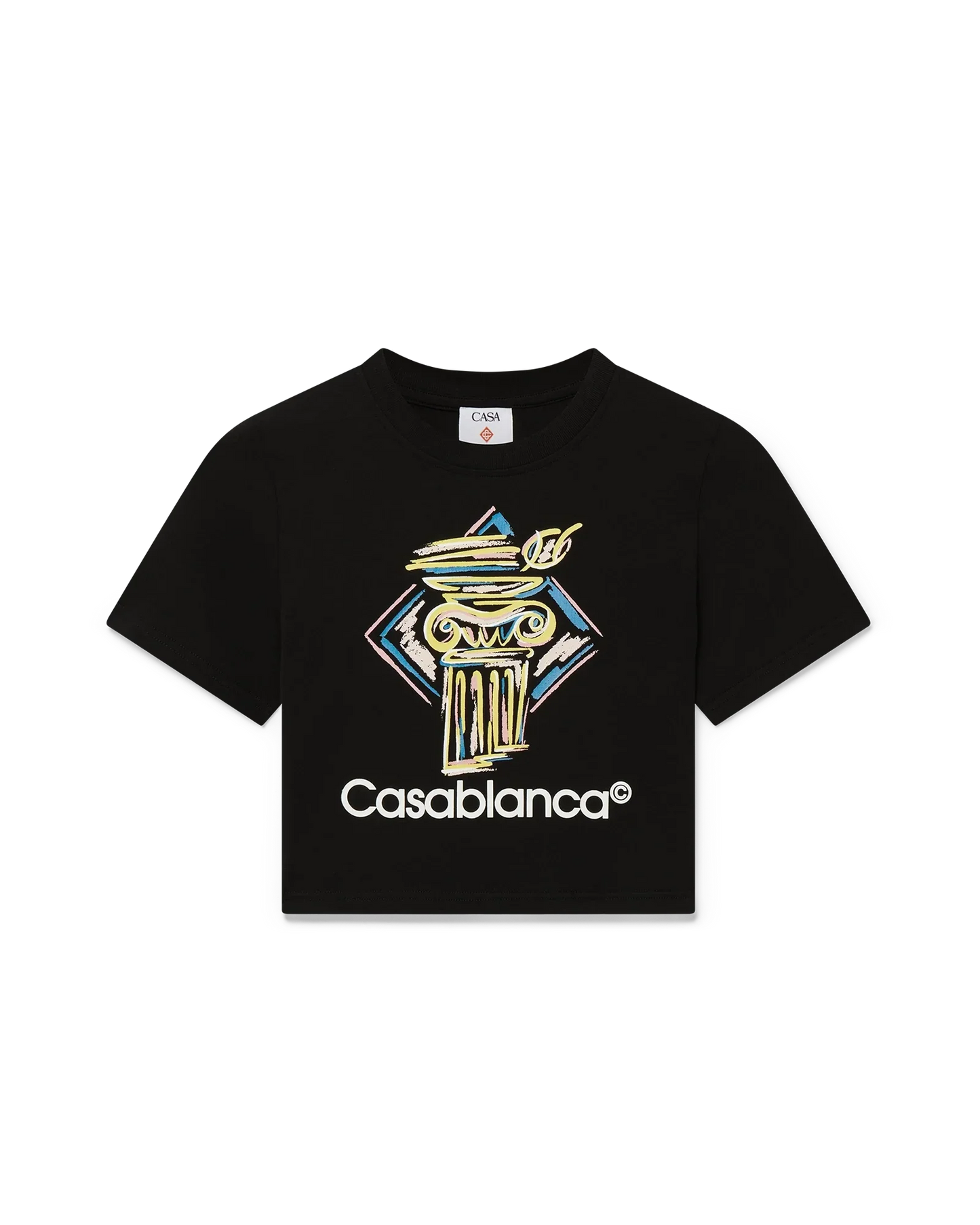 Diamond Column Baby Short Sleeve T-Shirt