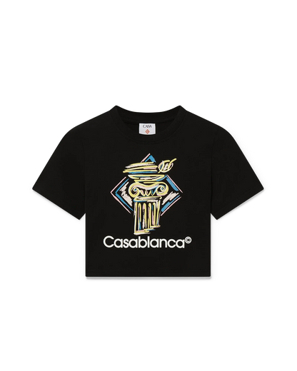 Diamond Column Baby Short Sleeve T-Shirt