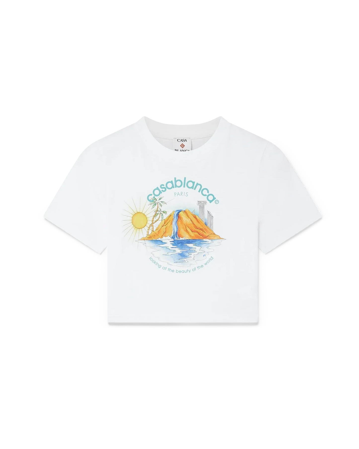 Oasis Cropped Short Sleeve T-Shirt