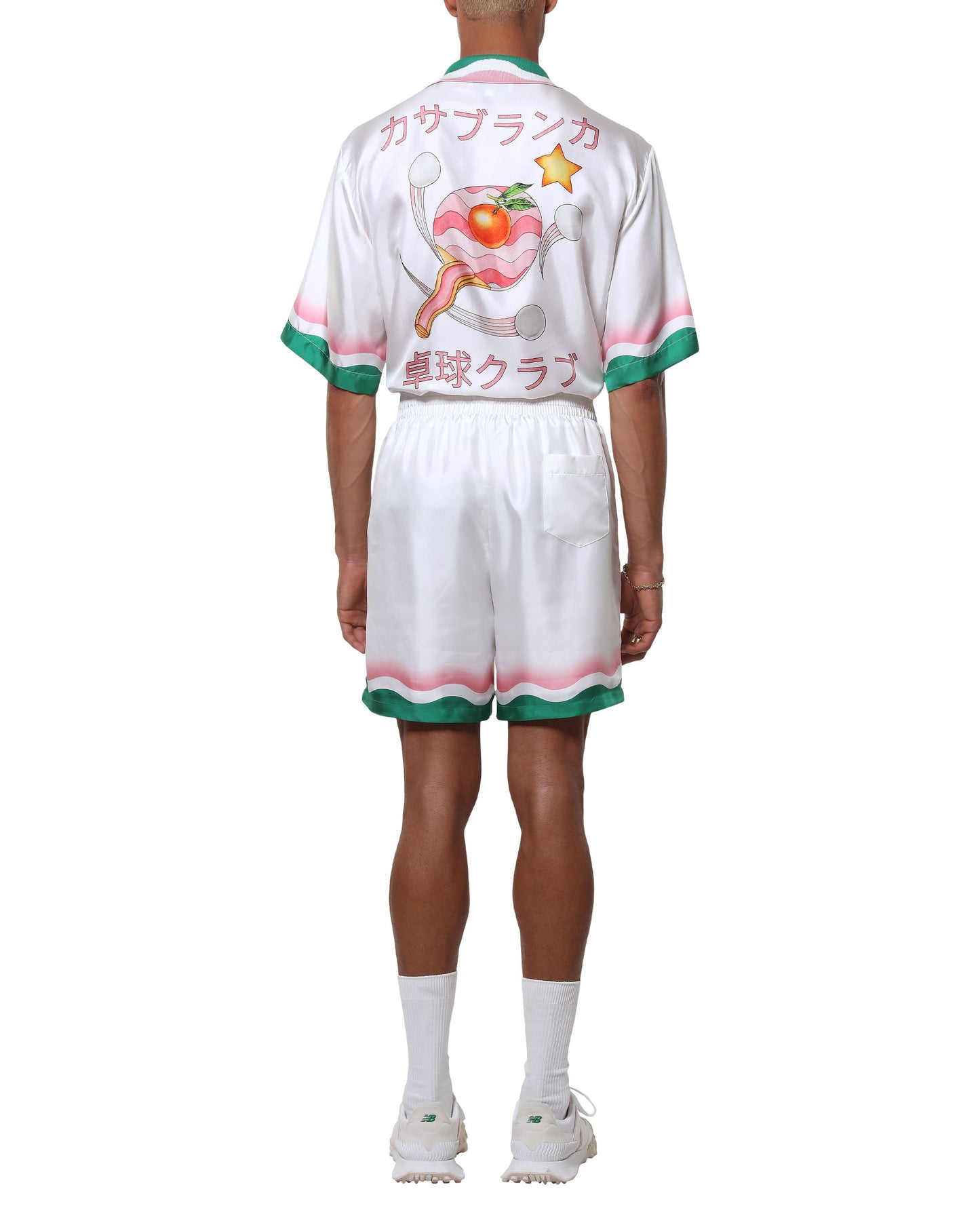 Le Jeu De Ping Pong Silk Shorts