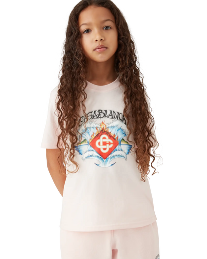 Children's Waves Short Sleeve T-shirt
