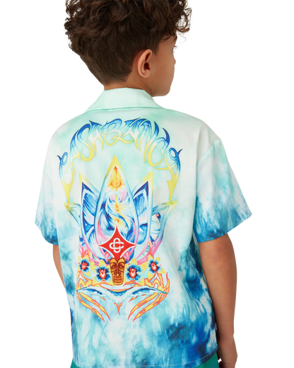 Children's Surf Lotus Short Sleeve Shirt