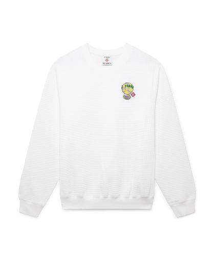 Tennis Mascot Quilted Sweatshirt