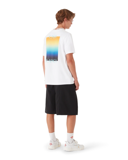 Gradient Square Short Sleeve T-Shirt