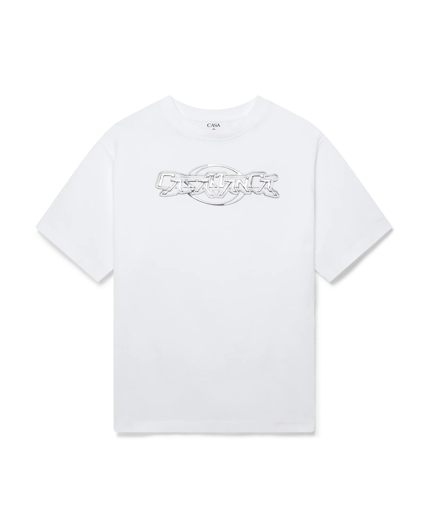 Casablanca Chrome Oversized Short Sleeve T-Shirt