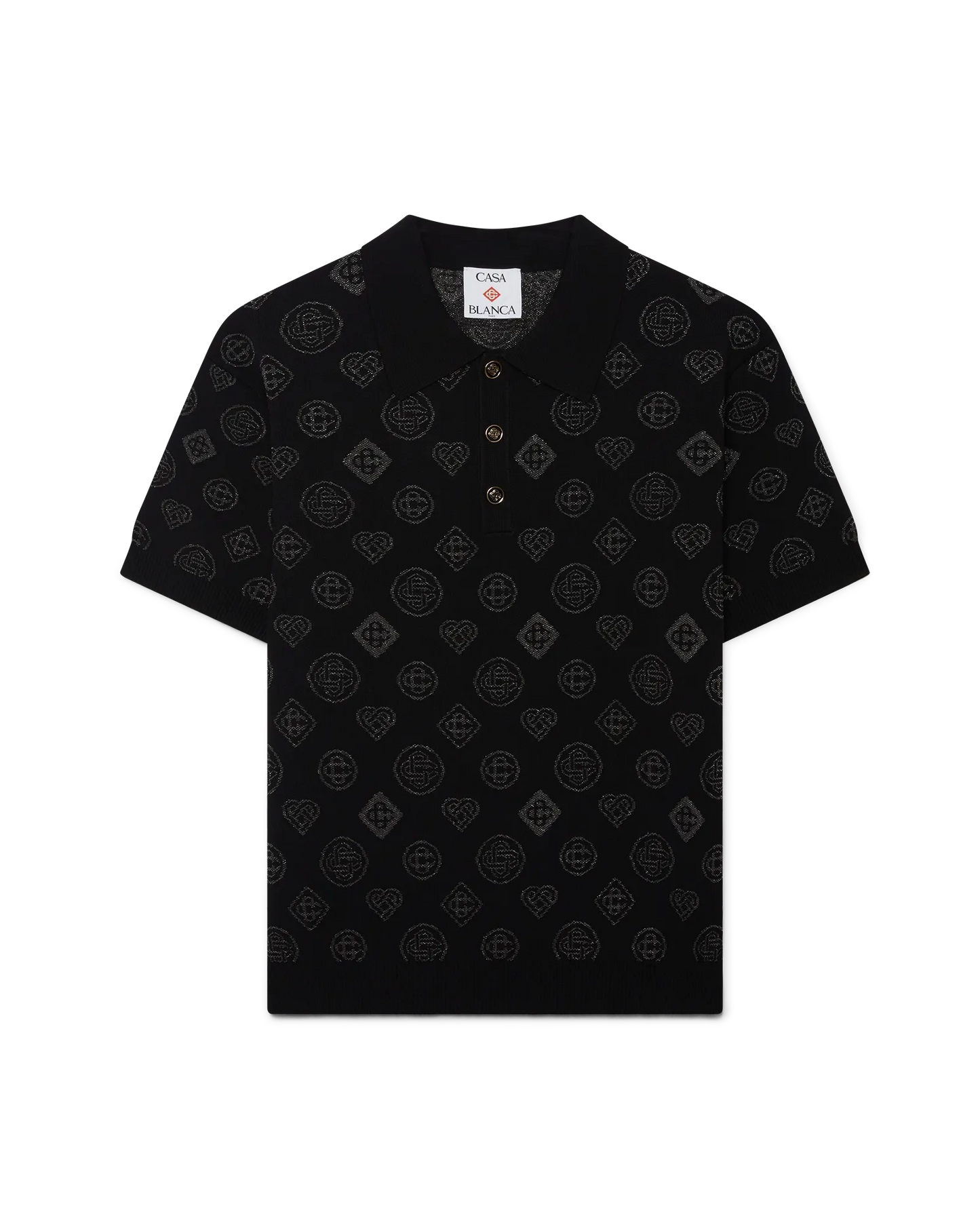 Monogram Jacquard Polo
