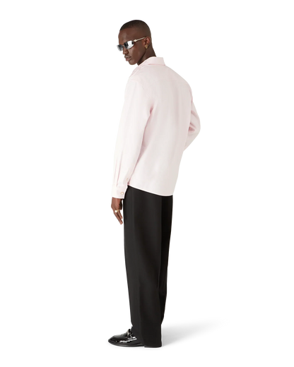 Cotton Monogram Long Sleeve Shirt