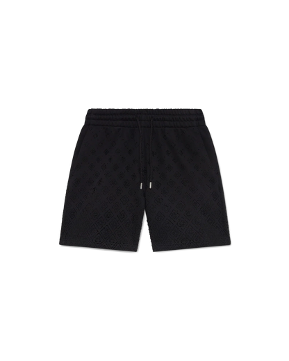 Crystal Monogram Sweatshorts