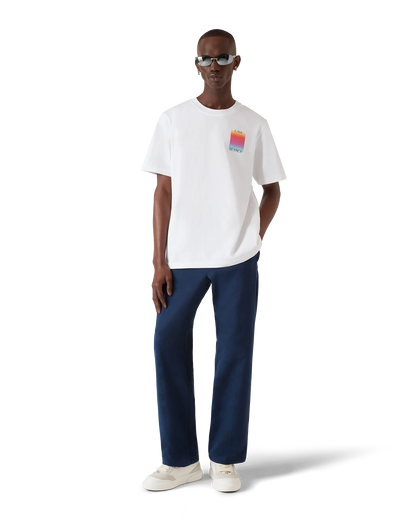 Gradient Square Logo Short Sleeve T-Shirt