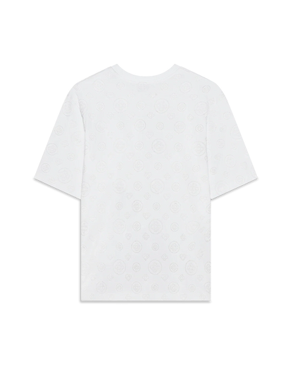 Applique Monogram Oversized Short Sleeve T-Shirt