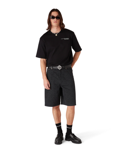 Glitch Orchid Oversized Short Sleeve T-Shirt