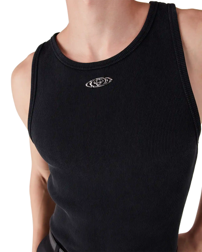 Faded Ribbed Tank Top