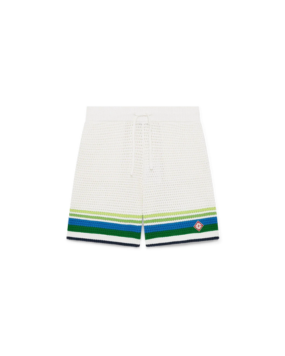 Stripe Knitted Shorts