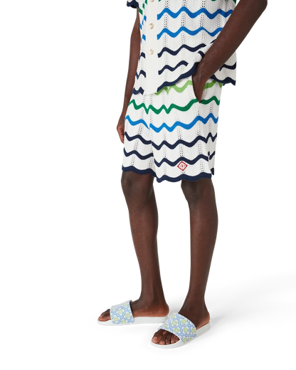Wave Knitted Shorts