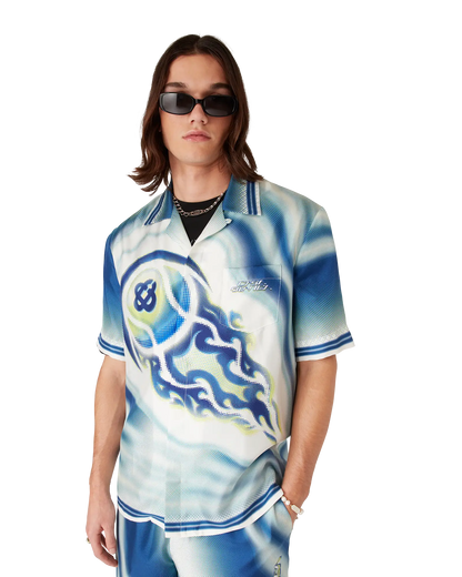 The Art Of The Serve Short Sleeve Silk Shirt