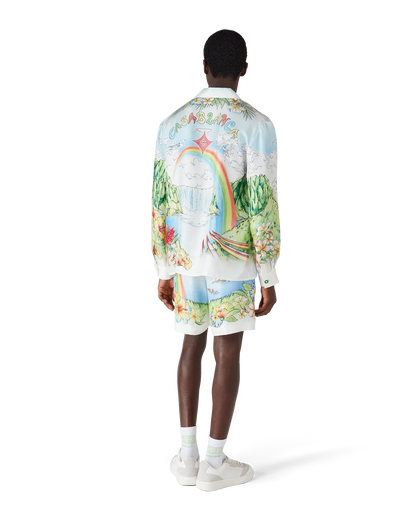 Aloha Long Sleeve Silk Shirt