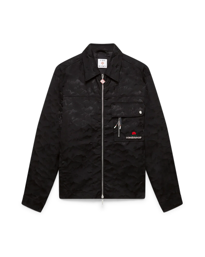 Nylon Mountain Short Sleeve Camo Zip Shirt