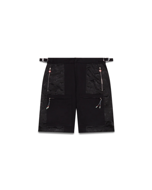 Nylon Mountain Camo Cargo Shorts