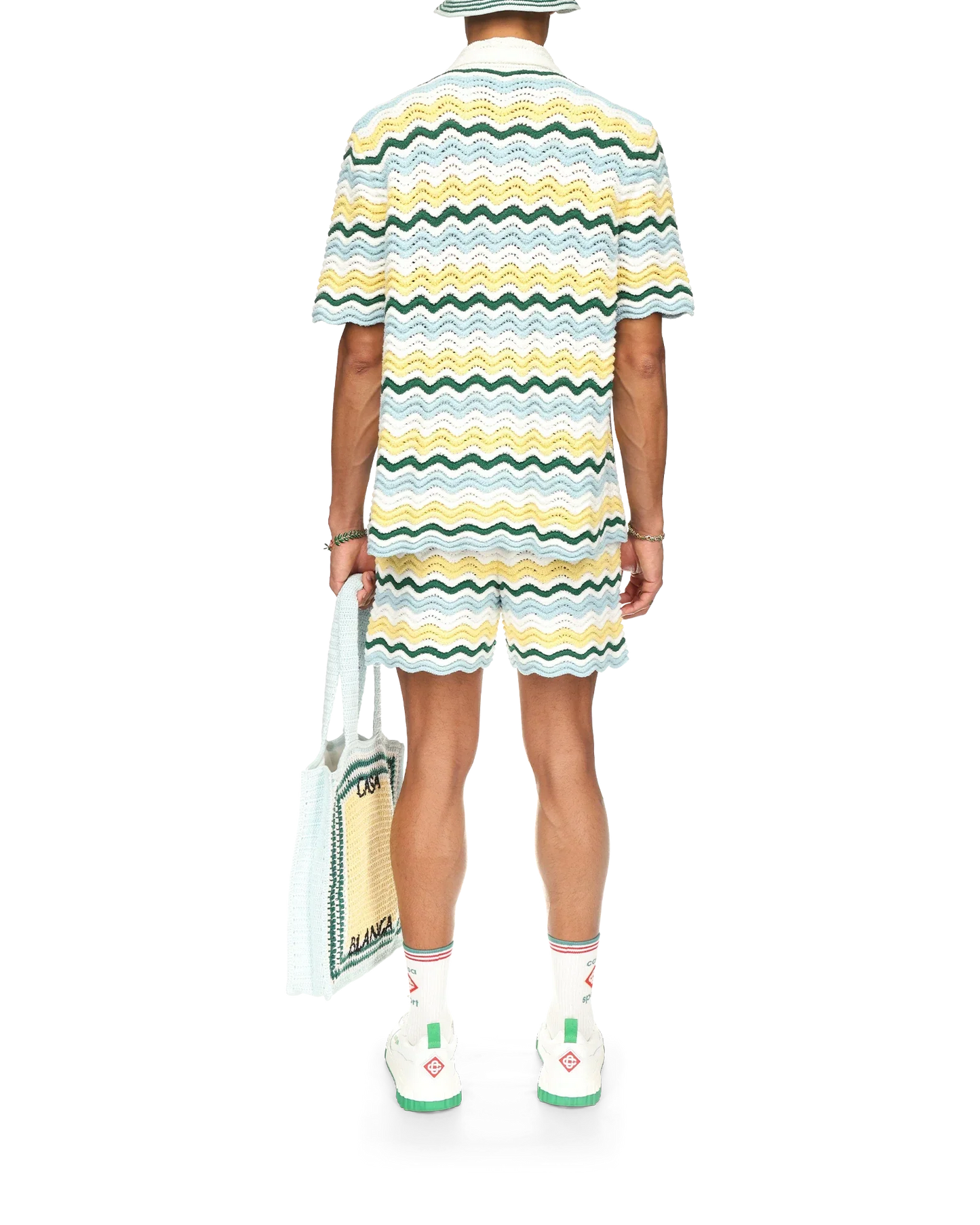 Wavy Boucle Shorts
