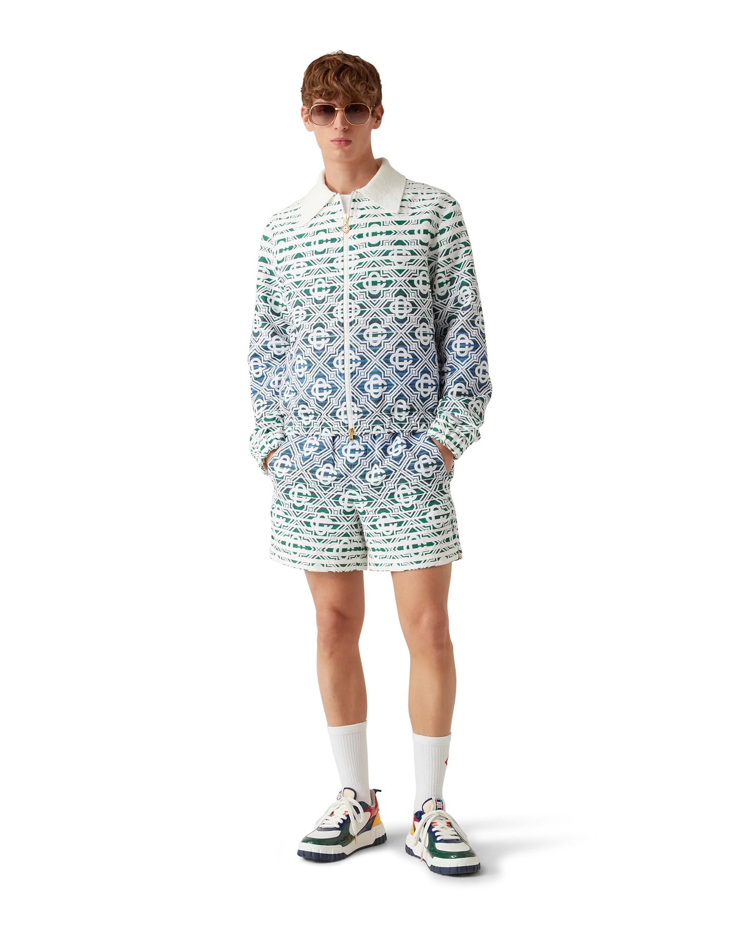 Monogram Gradient Towelling Shorts