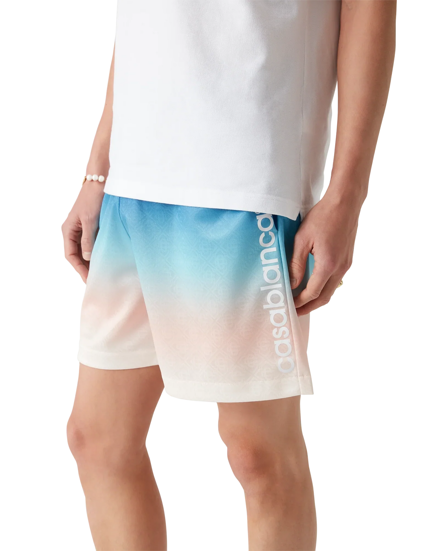Gradient Football Shorts