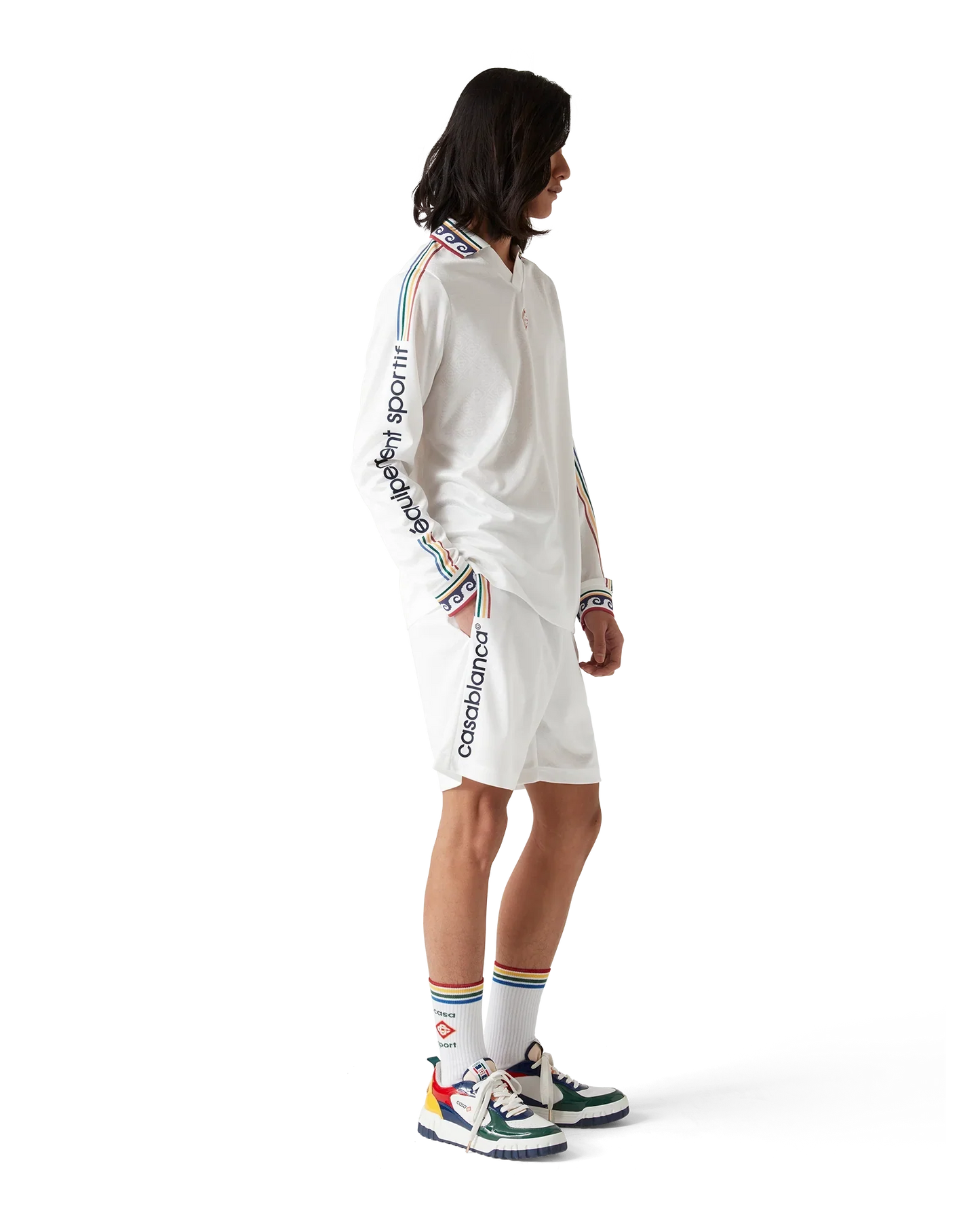 Jacquard Monogram Football Shorts