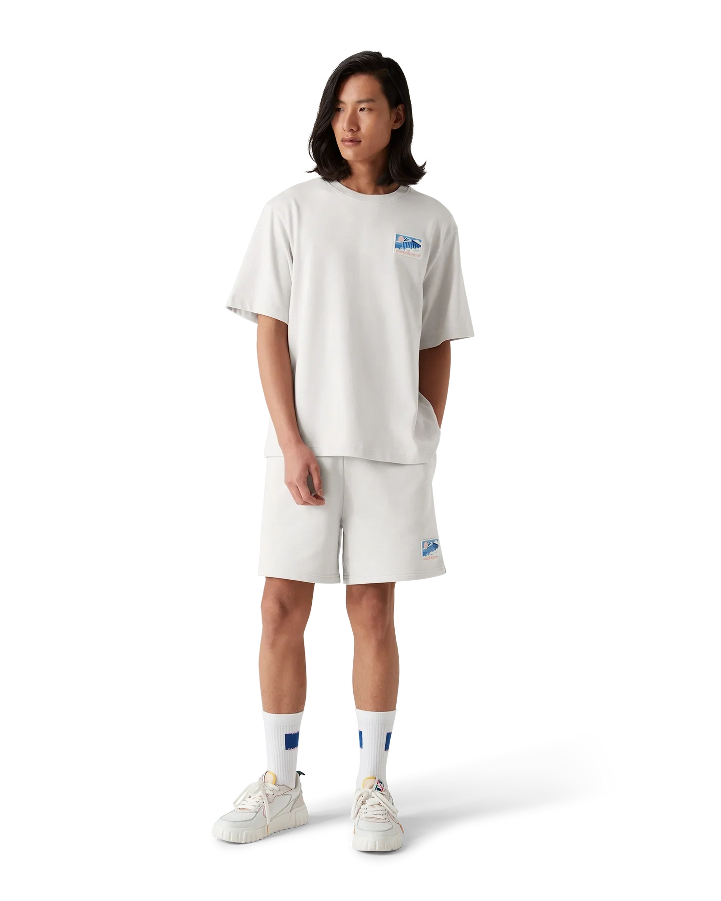 Greek Temple Sweatshorts