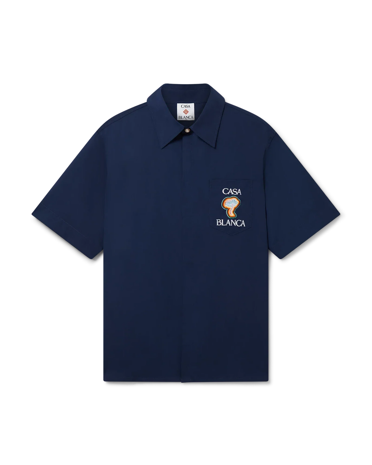 Rainbow Mushroom Short Sleeve Shirt