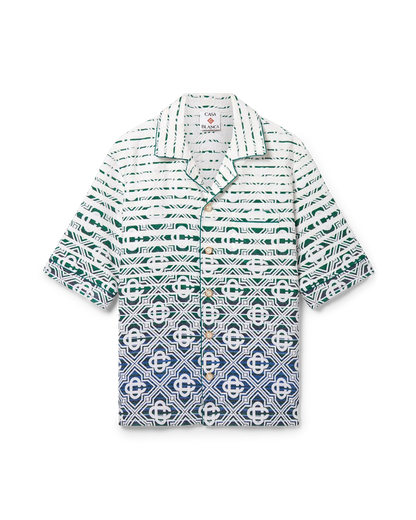 Monogram Gradient Towelling Short Sleeve Shirt