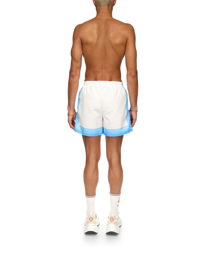 Blue Gradient Swim Trunks