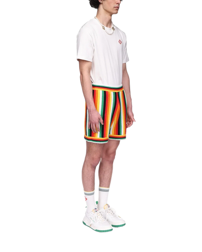 Striped Towelling Shorts