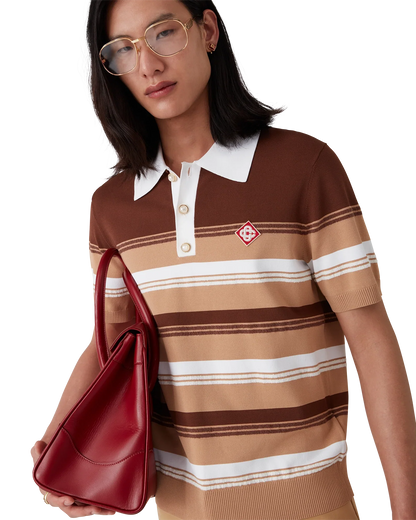Stripe Polo Shirt