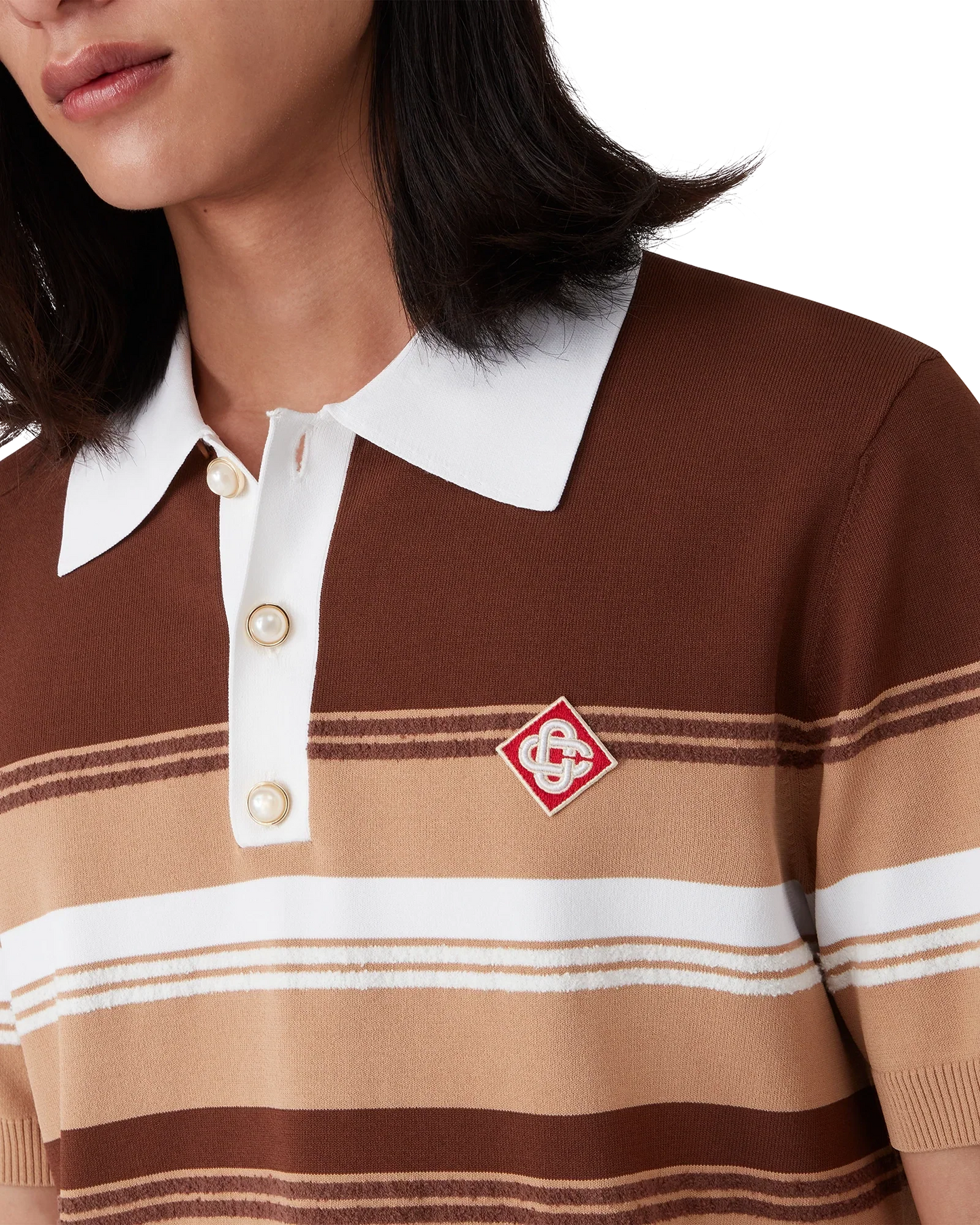 Stripe Polo Shirt