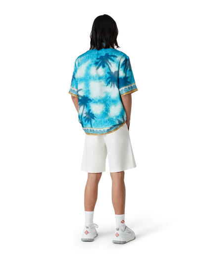 Linen Pleated Shorts