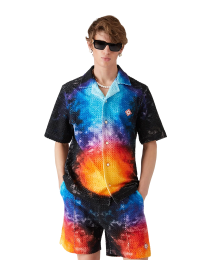 Gradient Short Sleeve Towelling Shirt