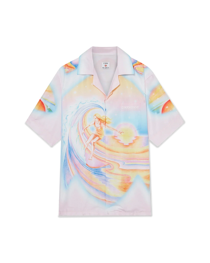 Psychedelic Nirvana Short Sleeve Swim Shirt