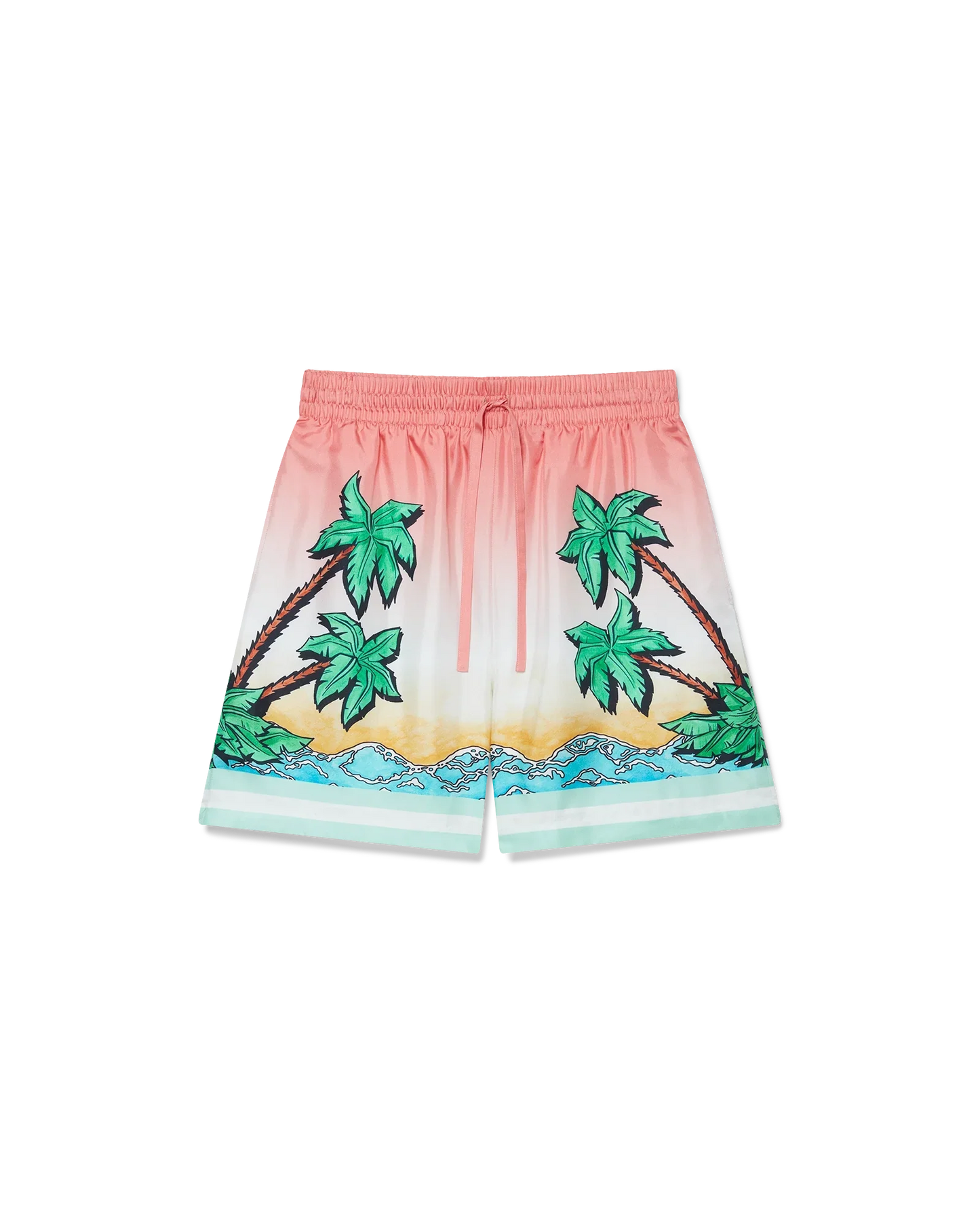 Tennis Club Silk Shorts