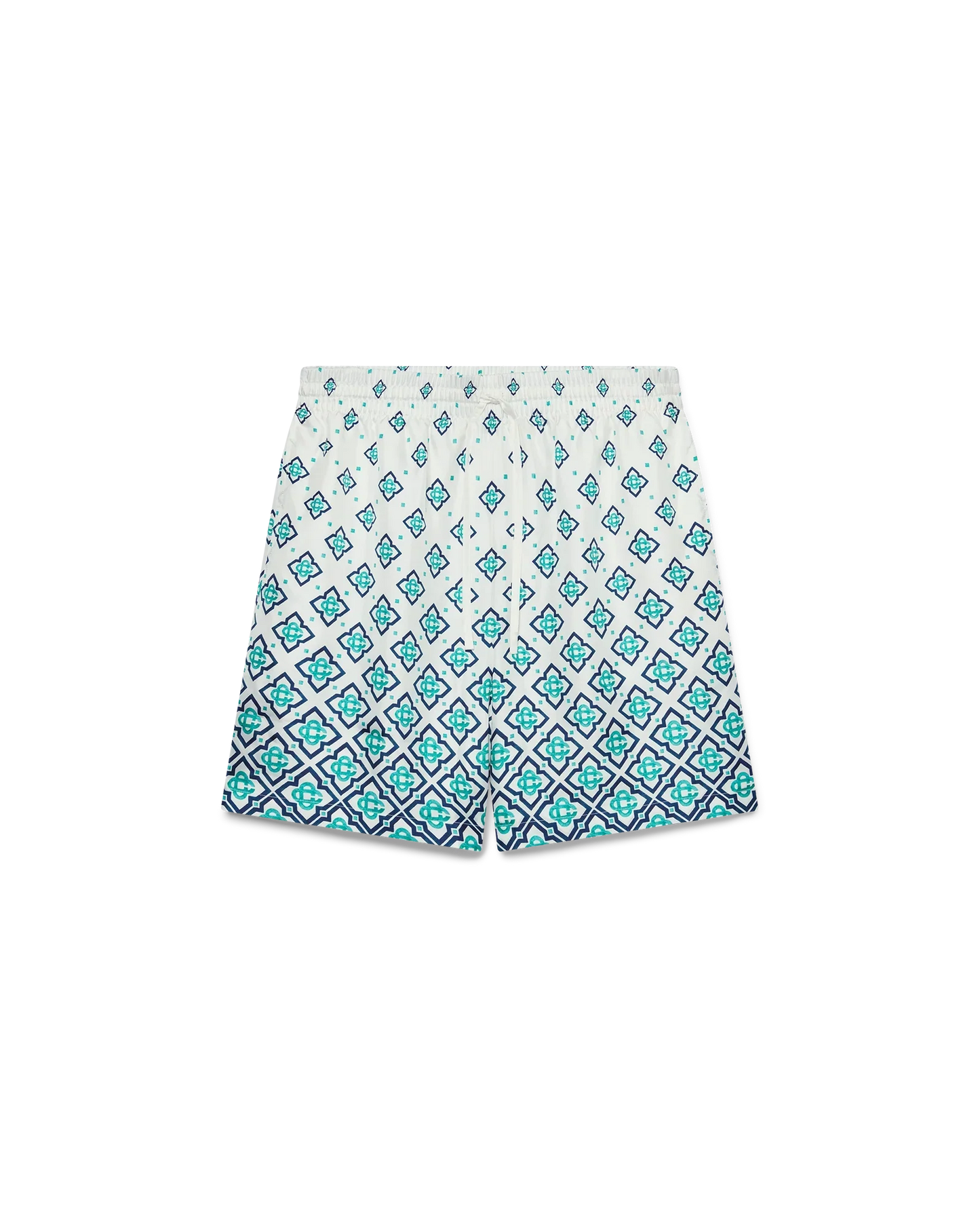 Gradient Monogram Silk Shorts
