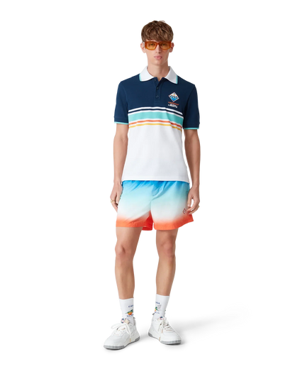Gradient Jacquard Swim Shorts