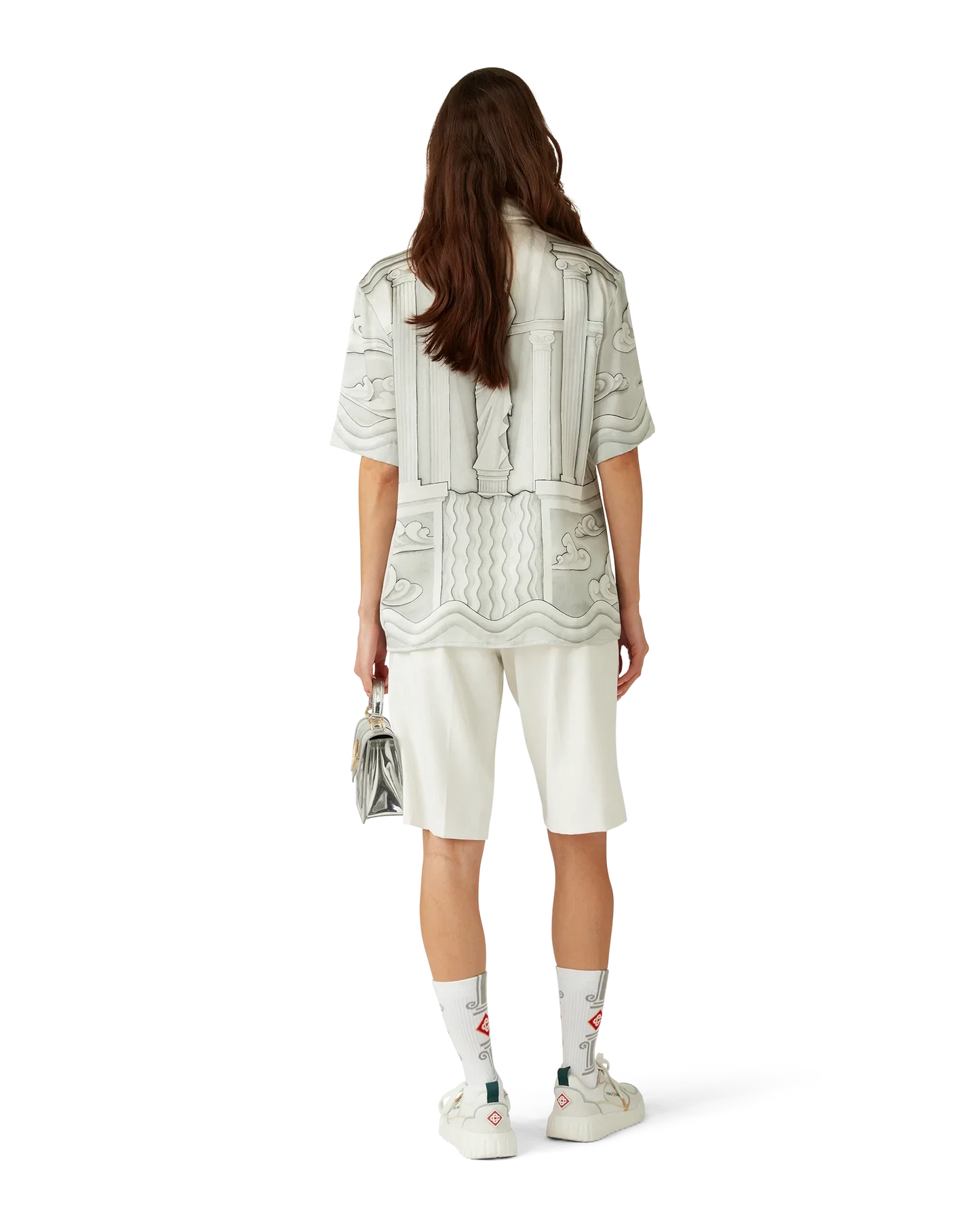 Sacred Stone Short Sleeve Silk Shirt