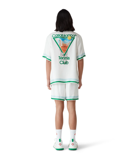 Metaphysical Tennis Icon Silk Shorts
