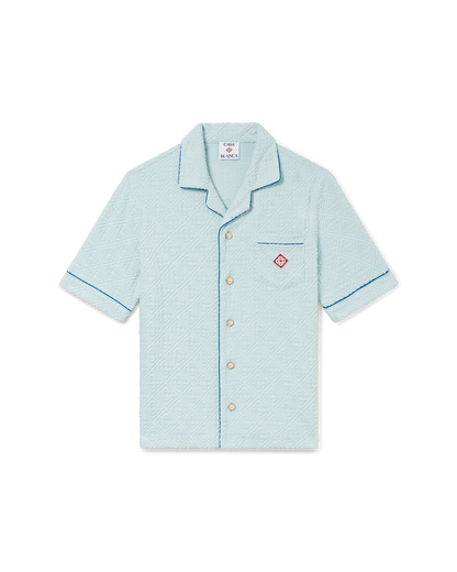 Monogram Towelling Short Sleeve Shirt