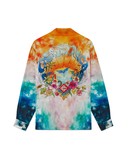 Surf Trip Long Sleeve Long Sleeve Silk Shirt