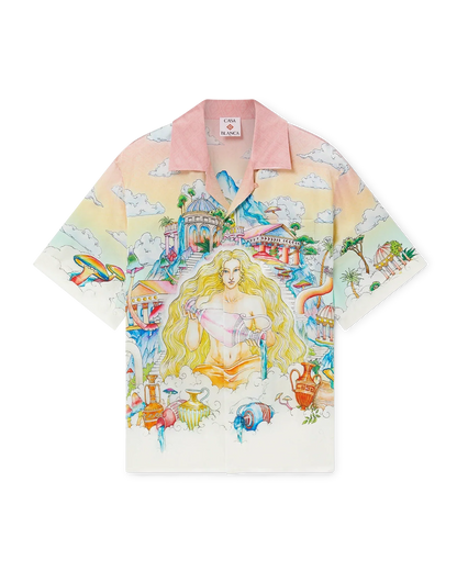 The Road To Knowledge Short Sleeve Silk Shirt