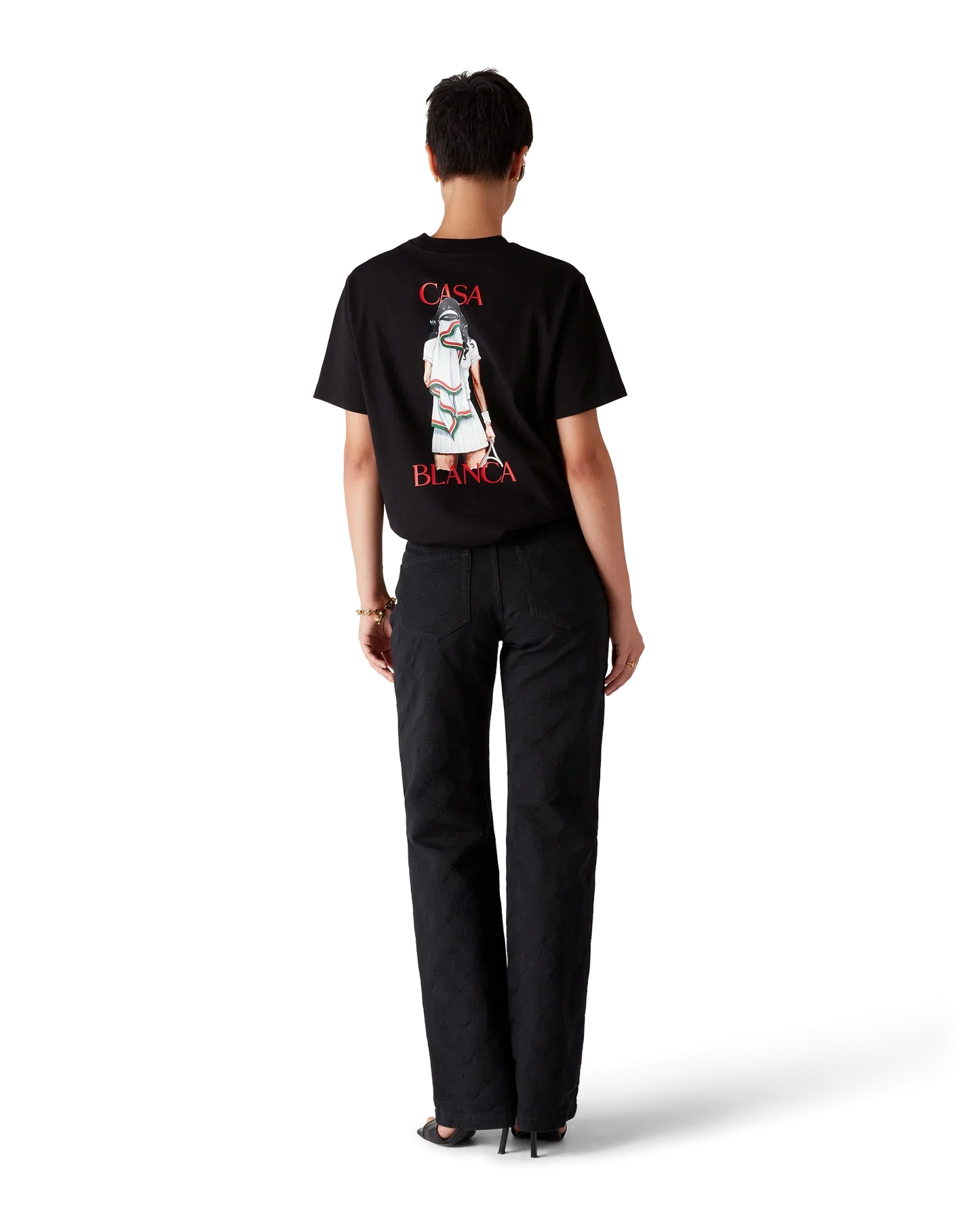 Tennis Girl Short Sleeve T-Shirt