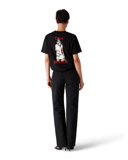 Tennis Girl Short Sleeve T-Shirt