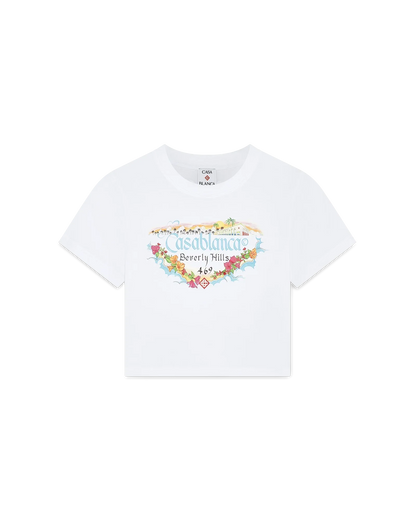 Los Angeles Store Cropped Baby Tee