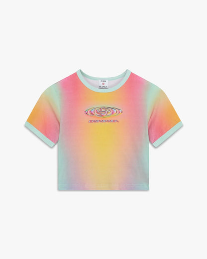 Glass Gradient Printed Baby Short Sleeve T-Shirt