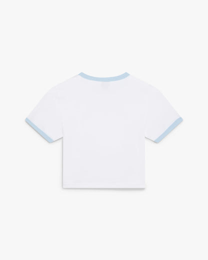Tennis Landscape Ringer Baby Short Sleeve T-Shirt